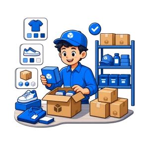 Ilustrasi manajemen produk